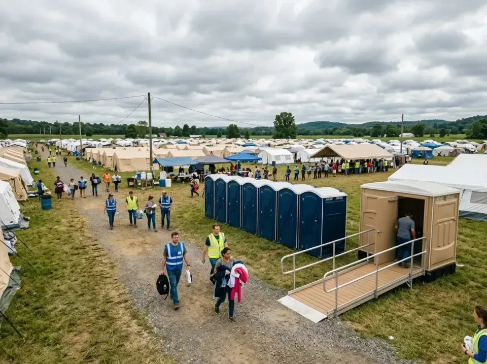 disaster-relief-camp-restrooms-010 — frequently asked questions, Dumpster & Portable Bathrooms Rental in Burton, MI